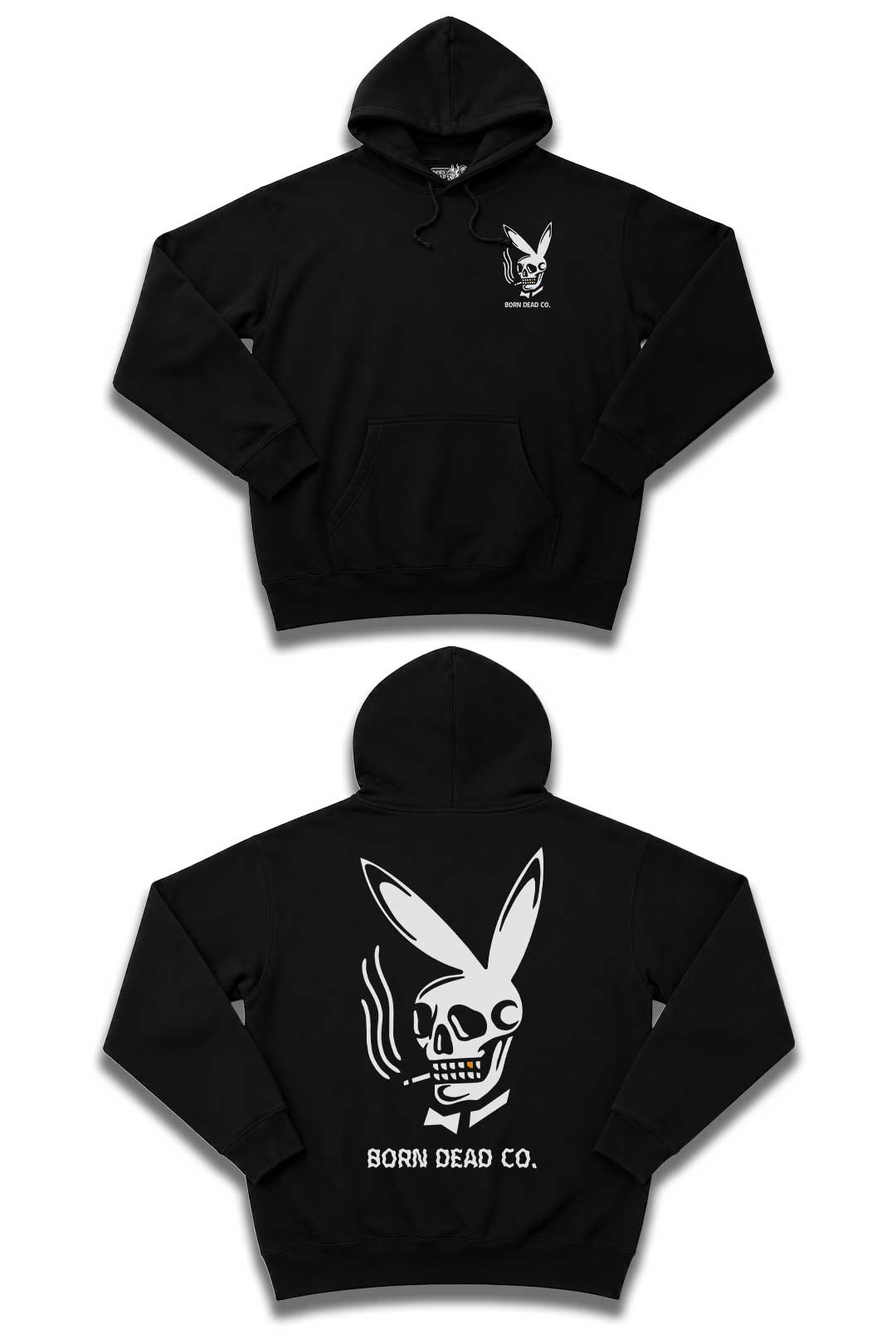 Bunny Tattoo Inspired Hoodie