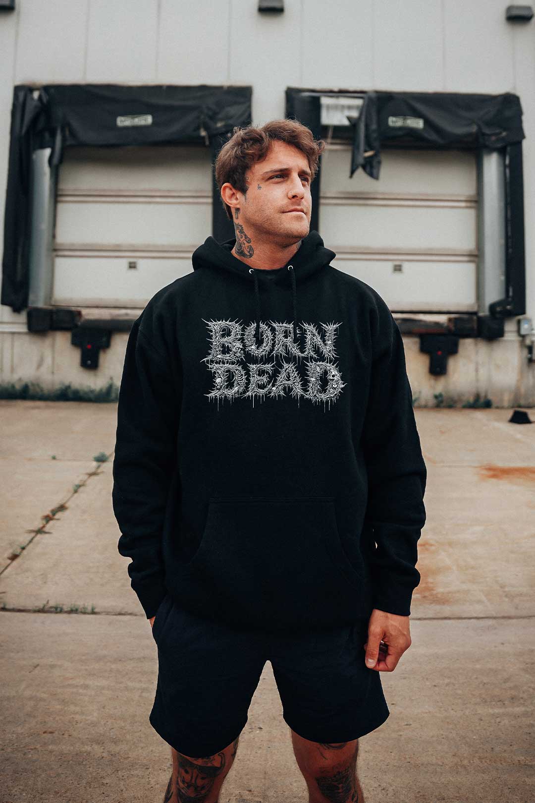 Sacred Cross Deathcore Inspired Hoodie