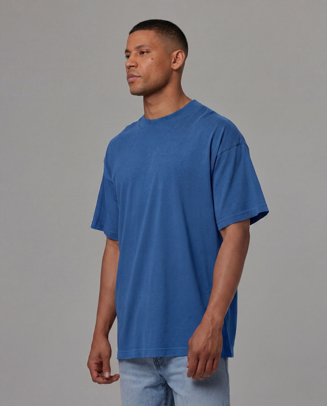 MENS MOCK NECK TEE