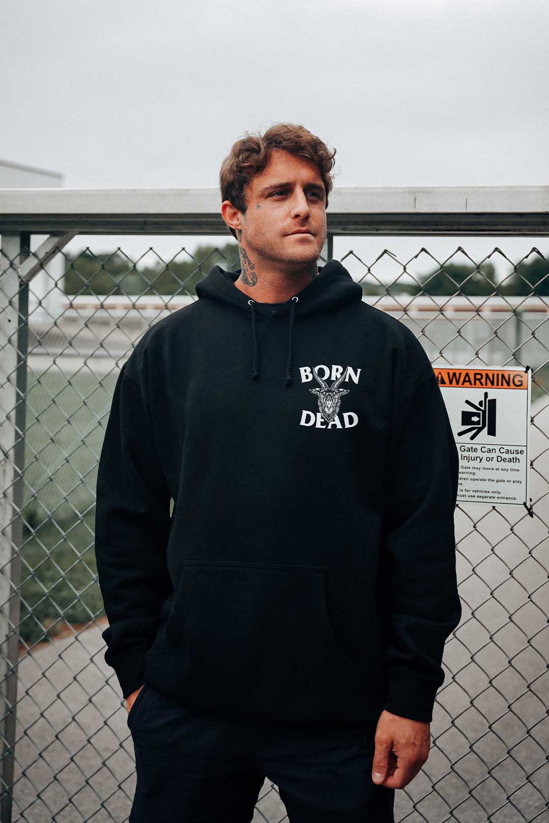 Goat Tattoo Inspired Hoodie