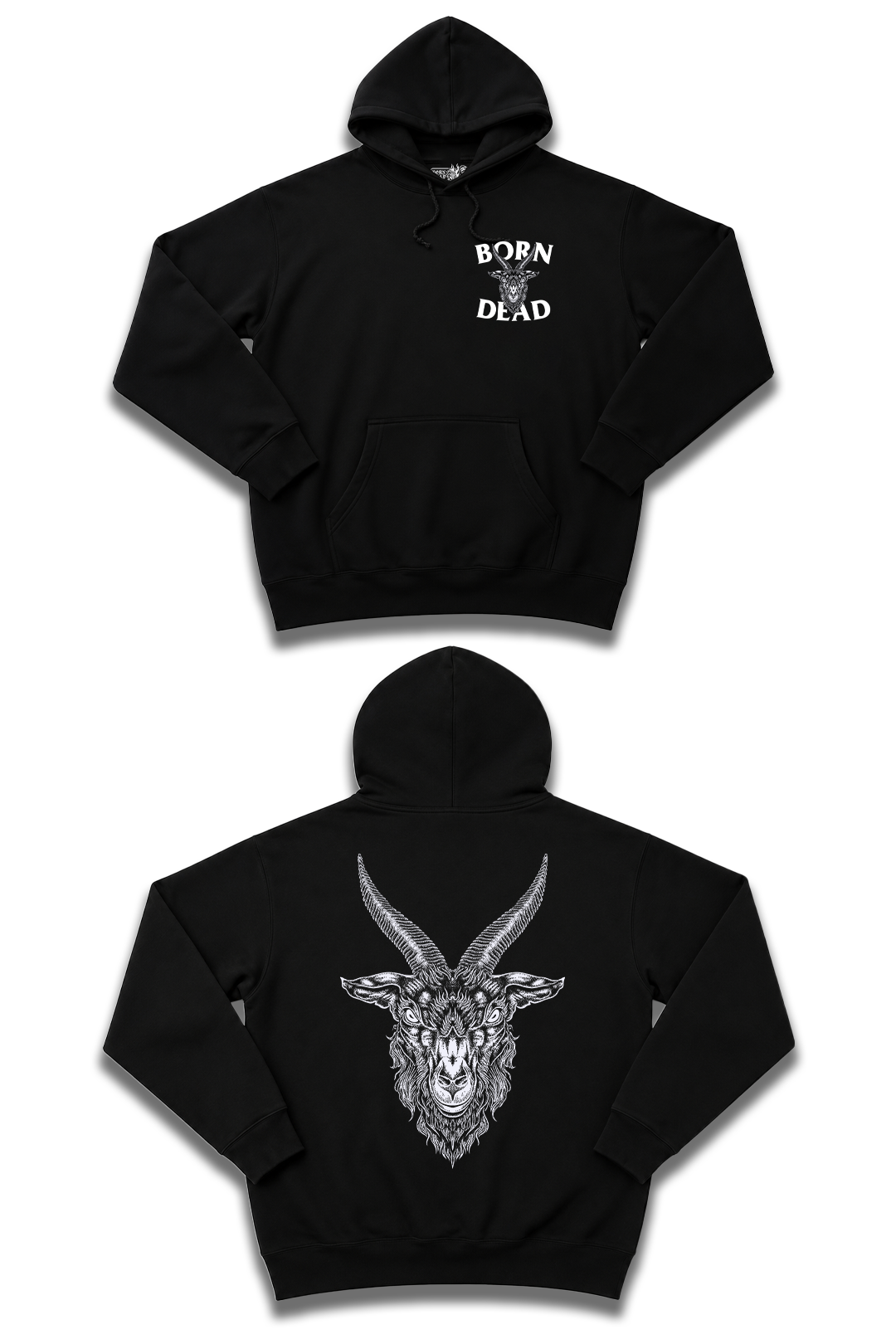 Goat Tattoo Inspired Hoodie