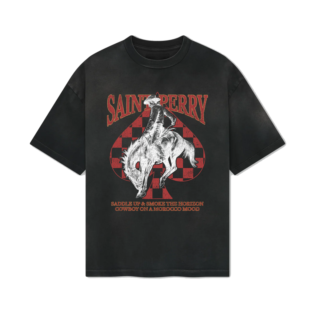 Horizon Rider Leather Card Case Tee