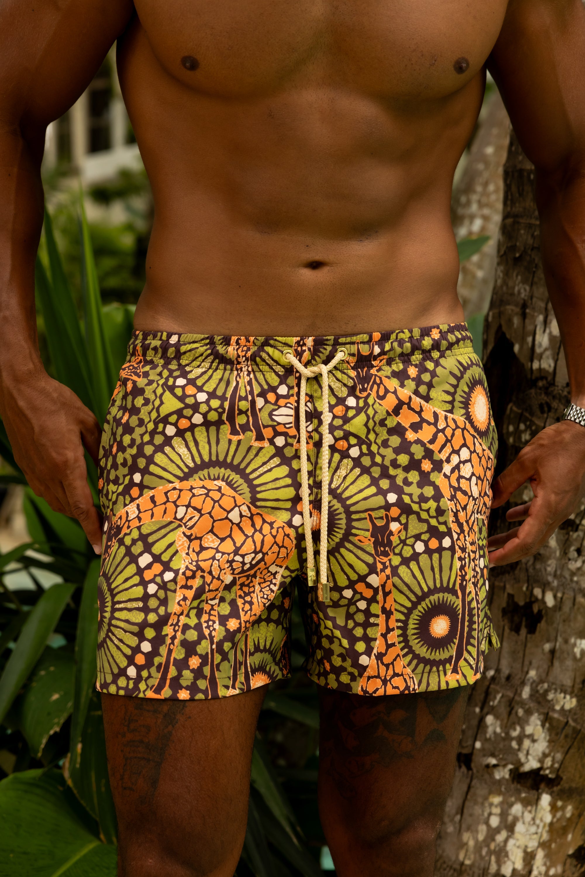 The Africa - Swim Trunks