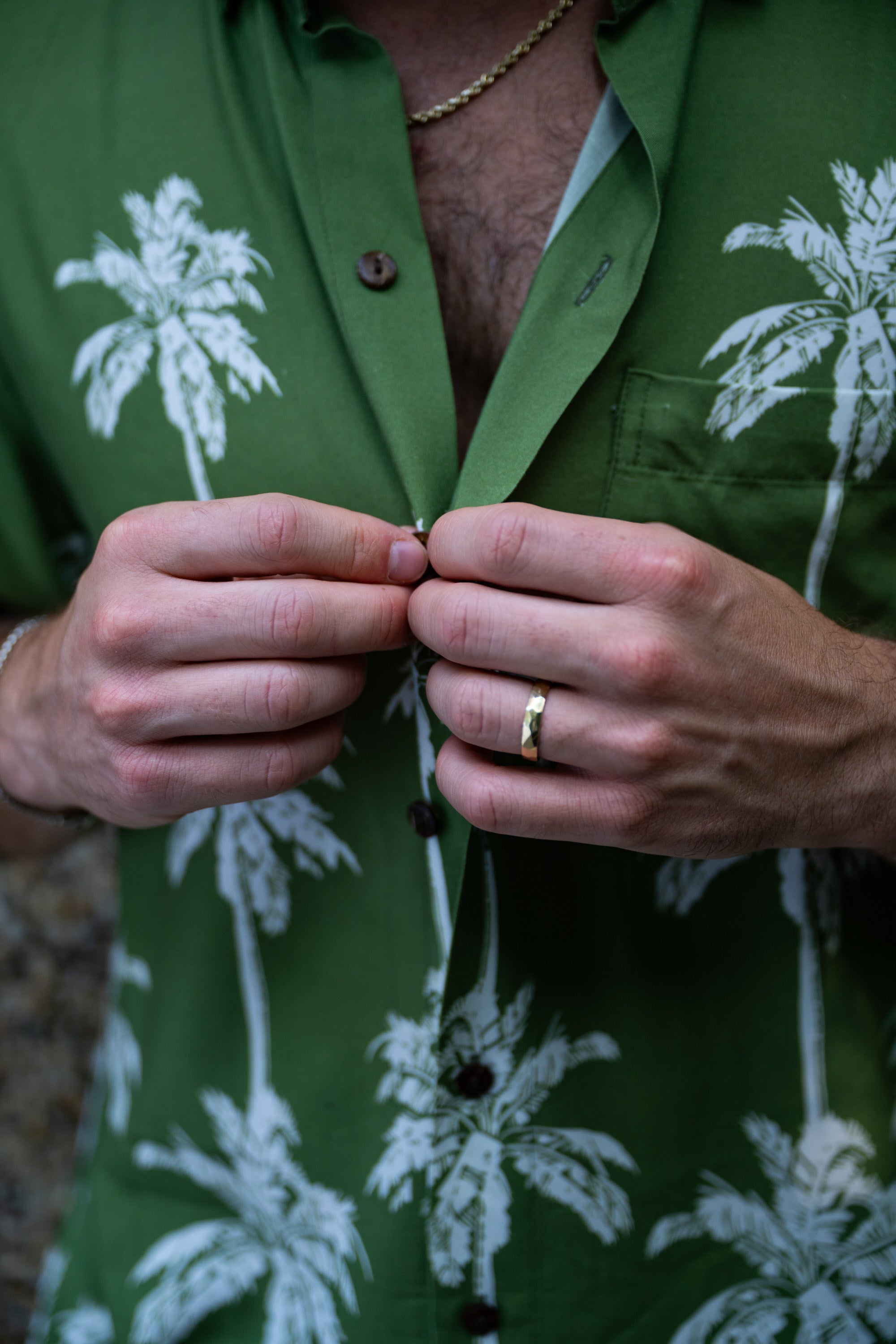 The Bali Palms - Short Sleeve Shirt