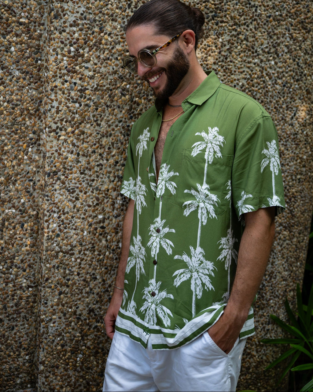 The Bali Palms - Short Sleeve Shirt