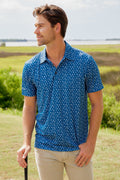 Margaritaville by Kenny Flowers – The Afternoon Golf - Navy Golf Shirt