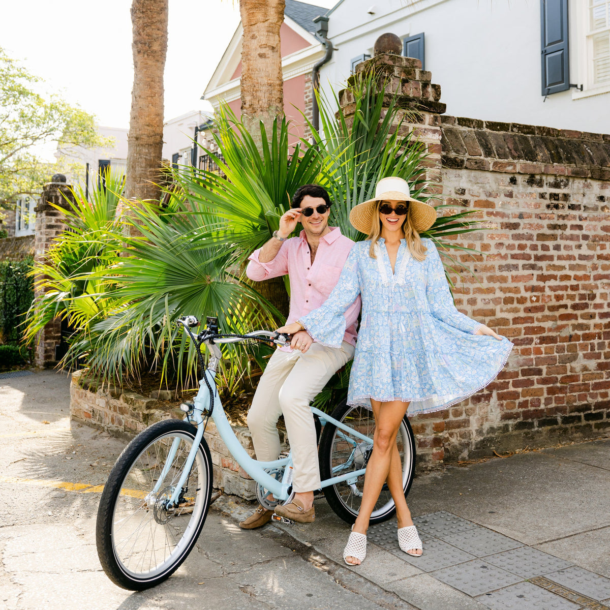 The Rosé Blusher - Long Sleeve Pink Linen Shirt