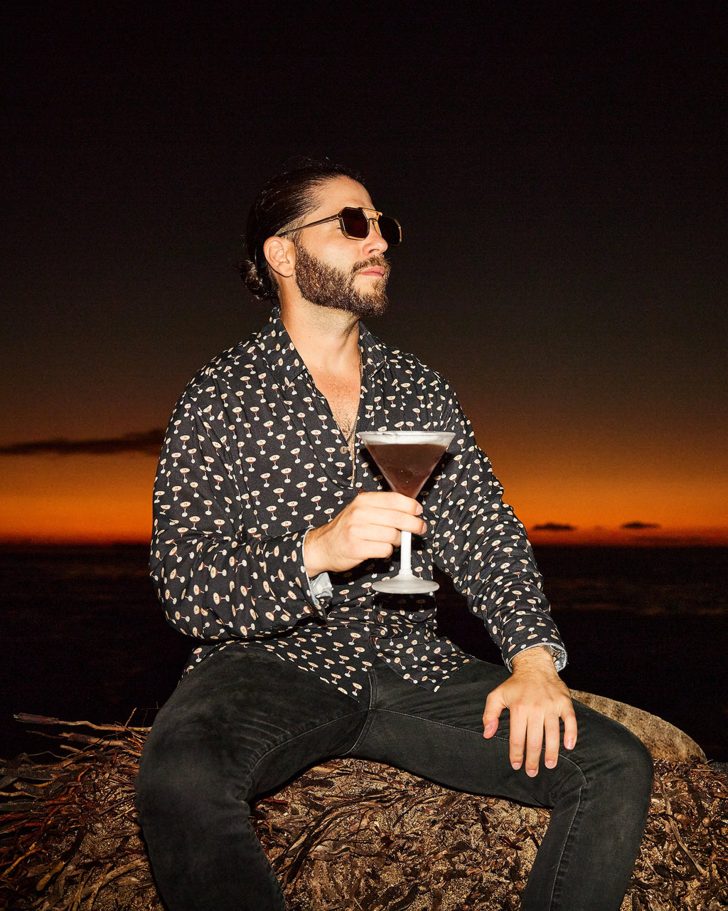 The Buzz Around Town - Long Sleeve Shirt