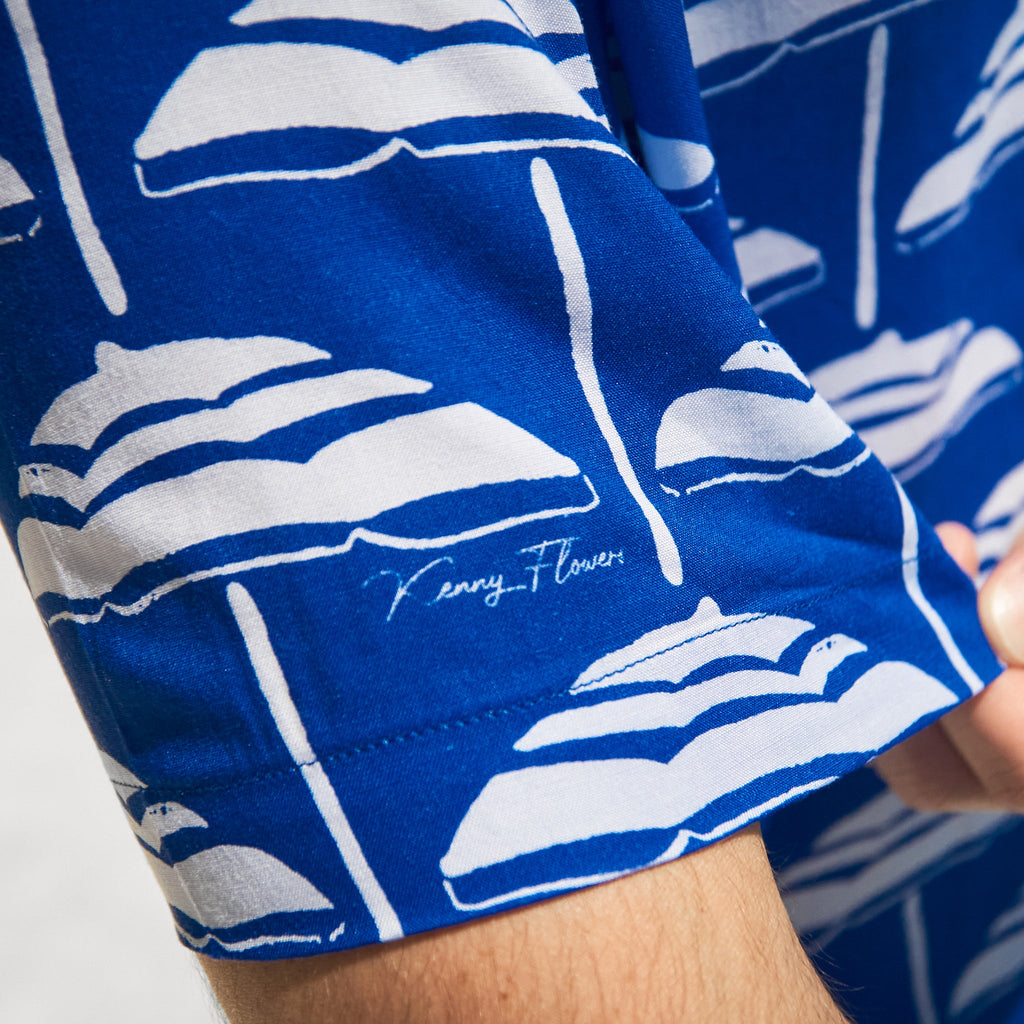 The Fontelinas - Blue Short Sleeve Shirt