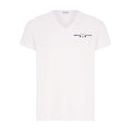 Men's V-Neck White T-Shirt