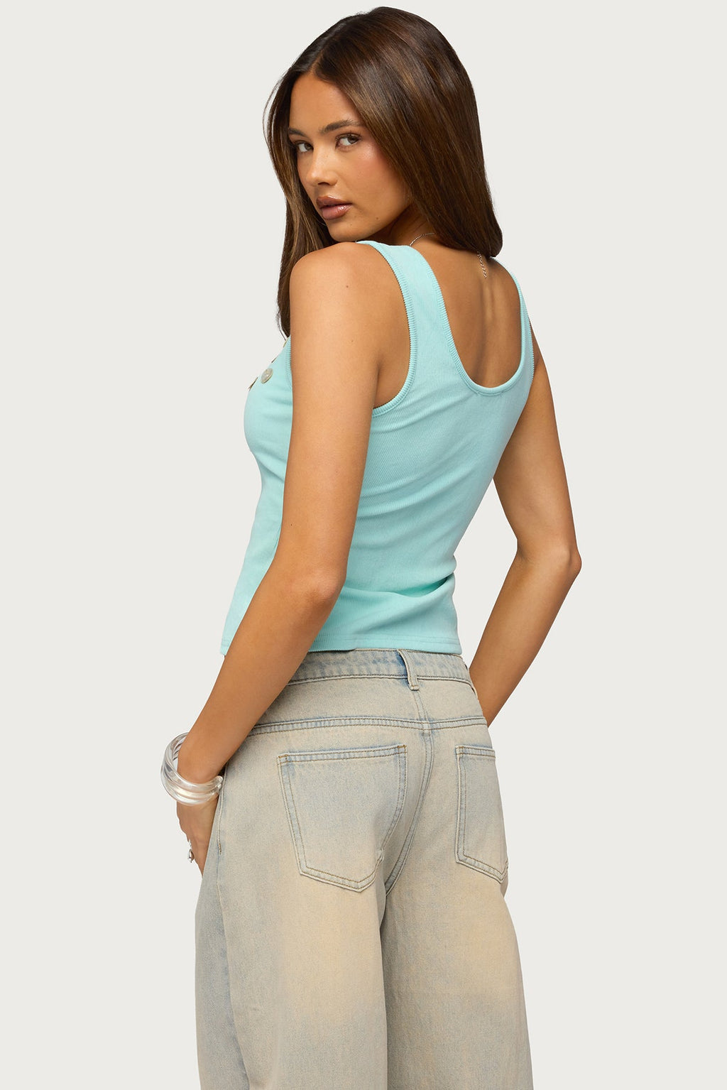 Beach Babe Scoop Tank Top