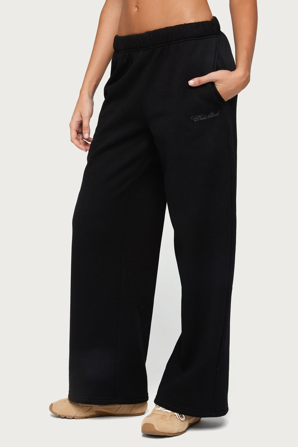 Basic Girl Wide Leg Edikted Sweatpants