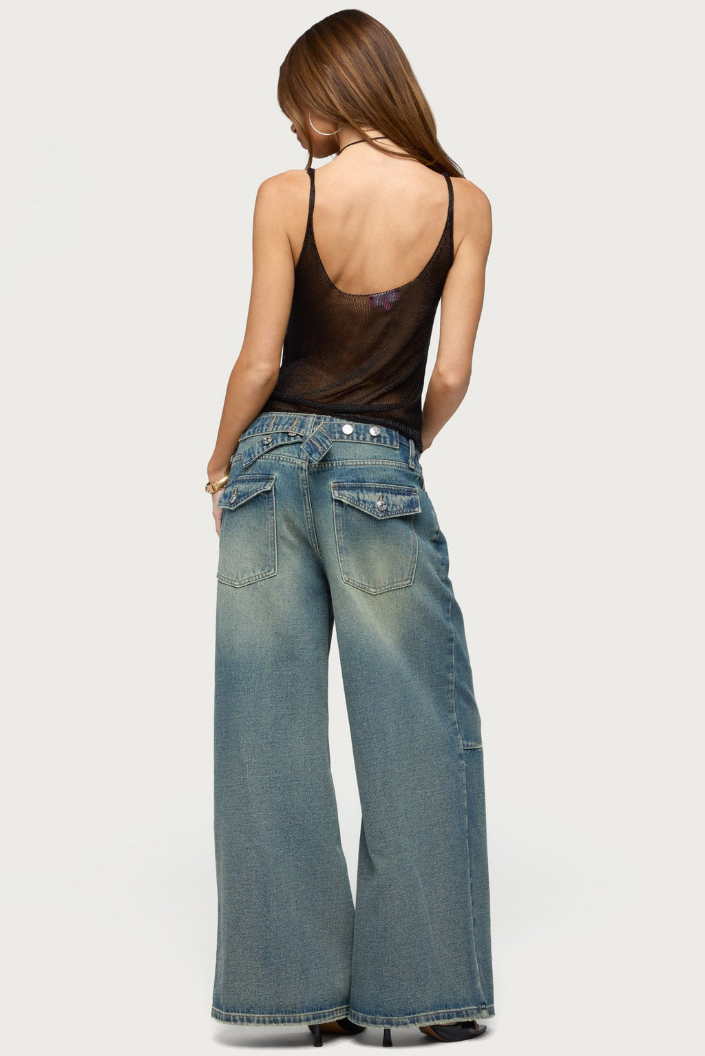 Meena Shiny Knit Tank Top