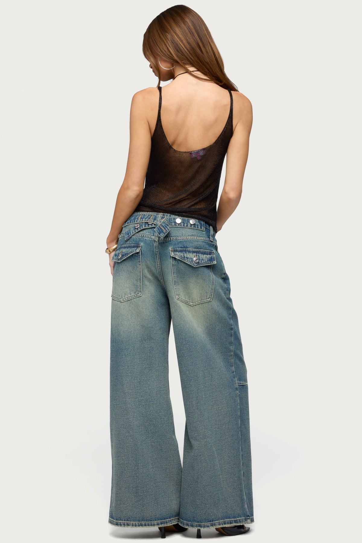 Meena Shiny Knit Tank Top