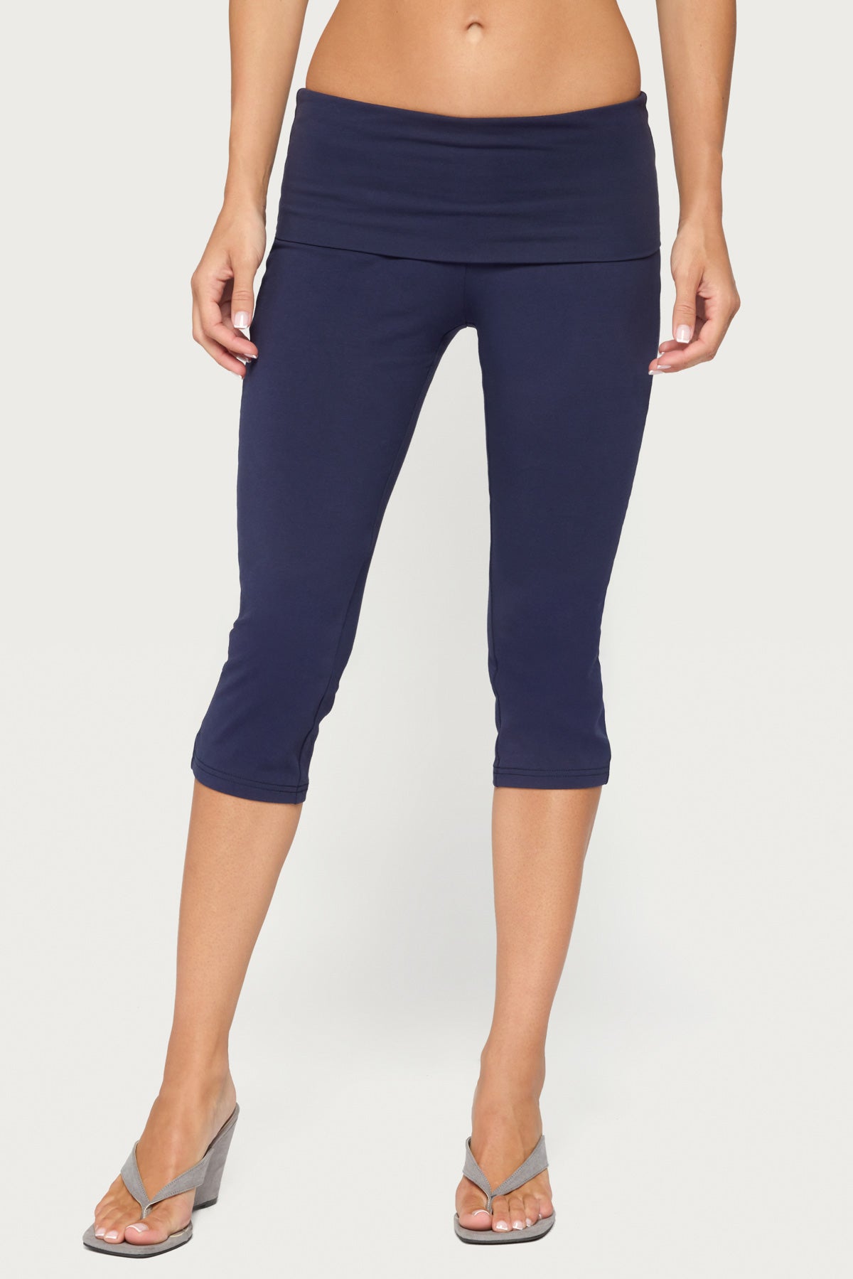 Rocio Foldover Capri Pants