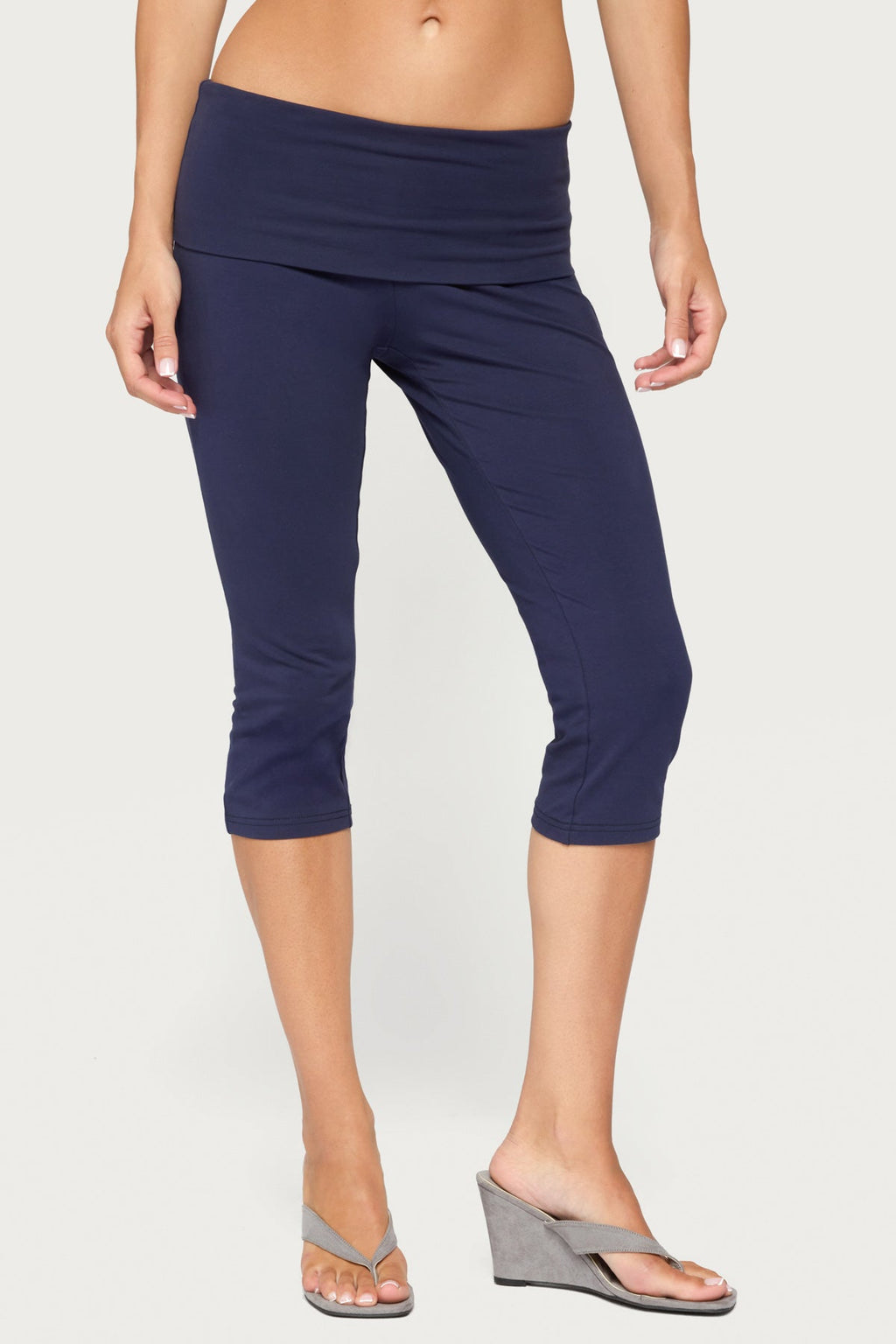Rocio Foldover Capri Pants