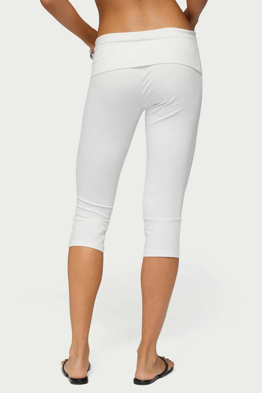 Rocio Foldover Capri Pants