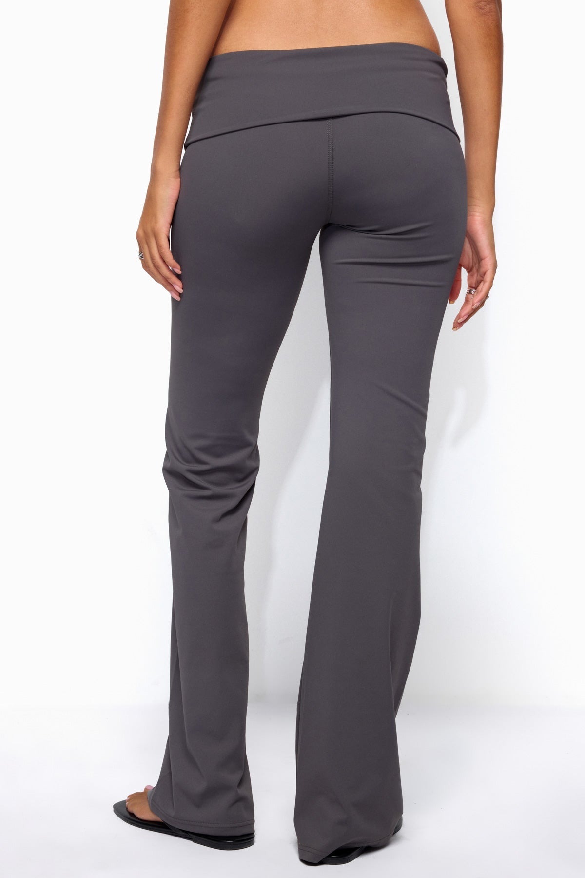 Oriane Foldover Flared Leggings