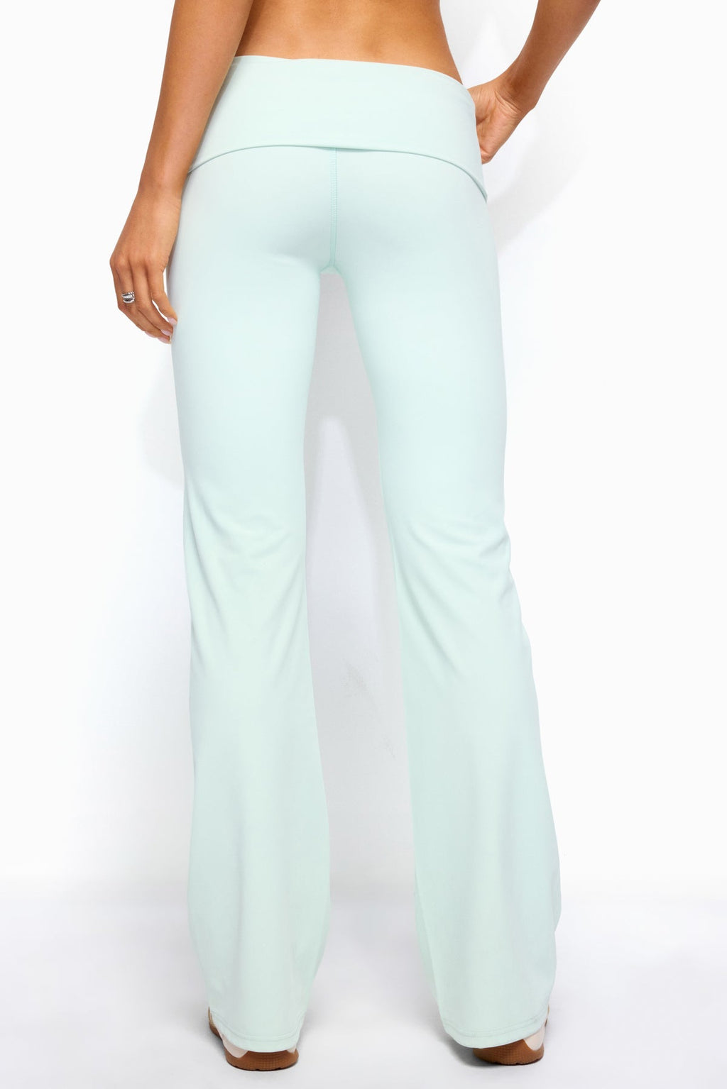 Oriane Foldover Flared Leggings