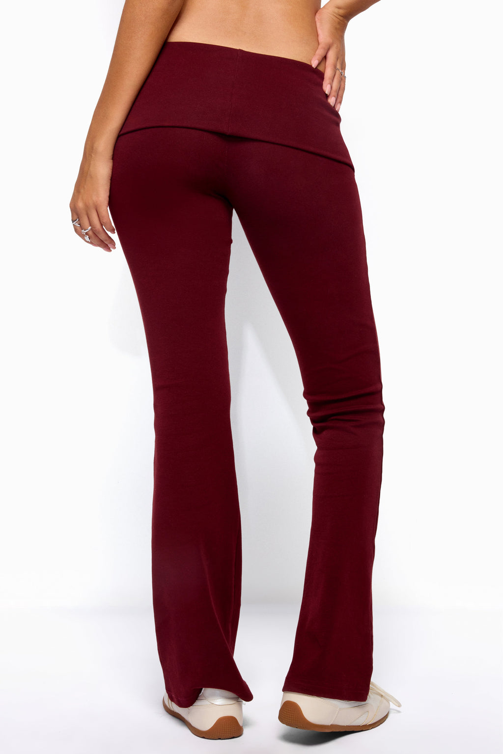 Ivanne Foldover Flared Pants