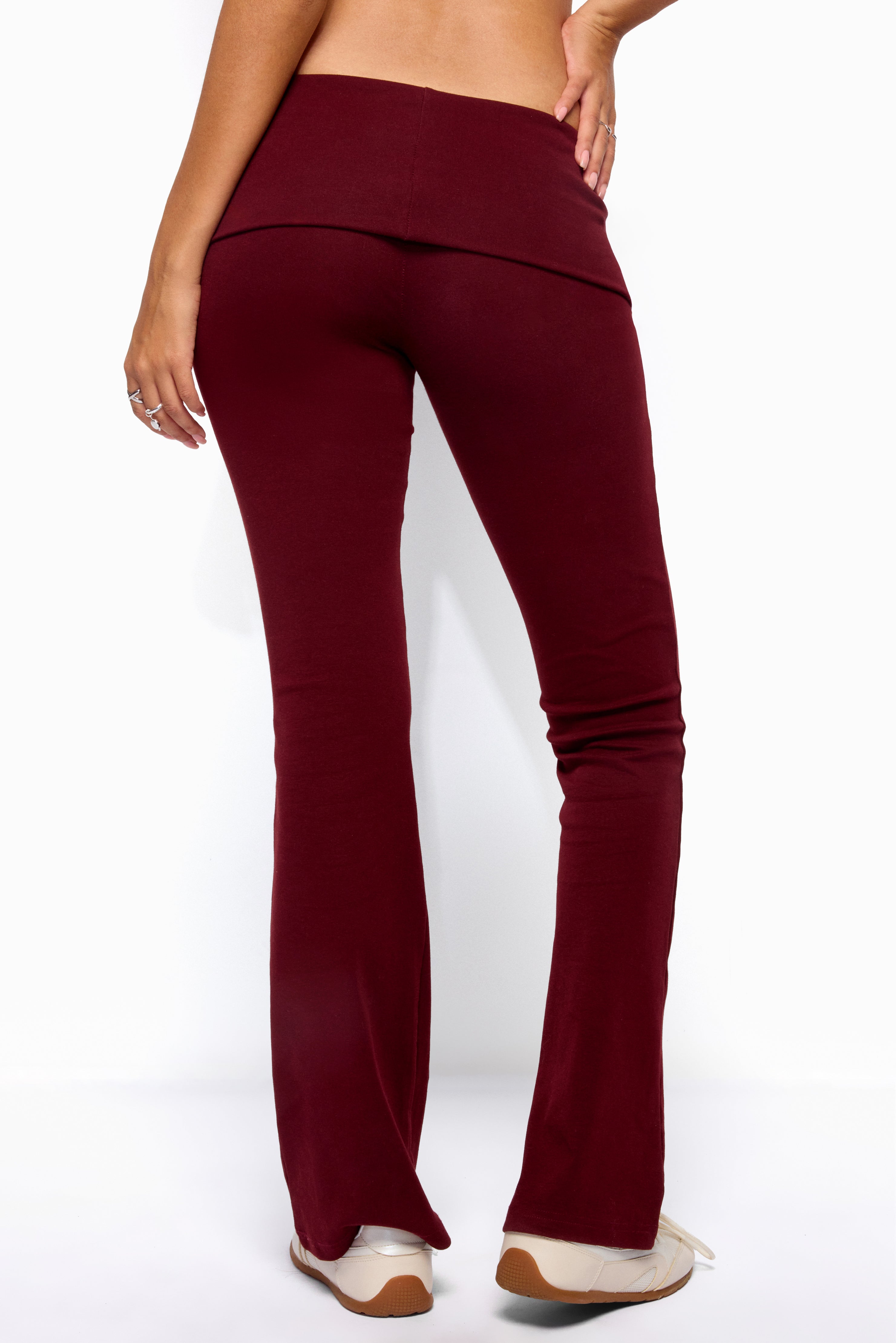Ivanne Foldover Flared Pants