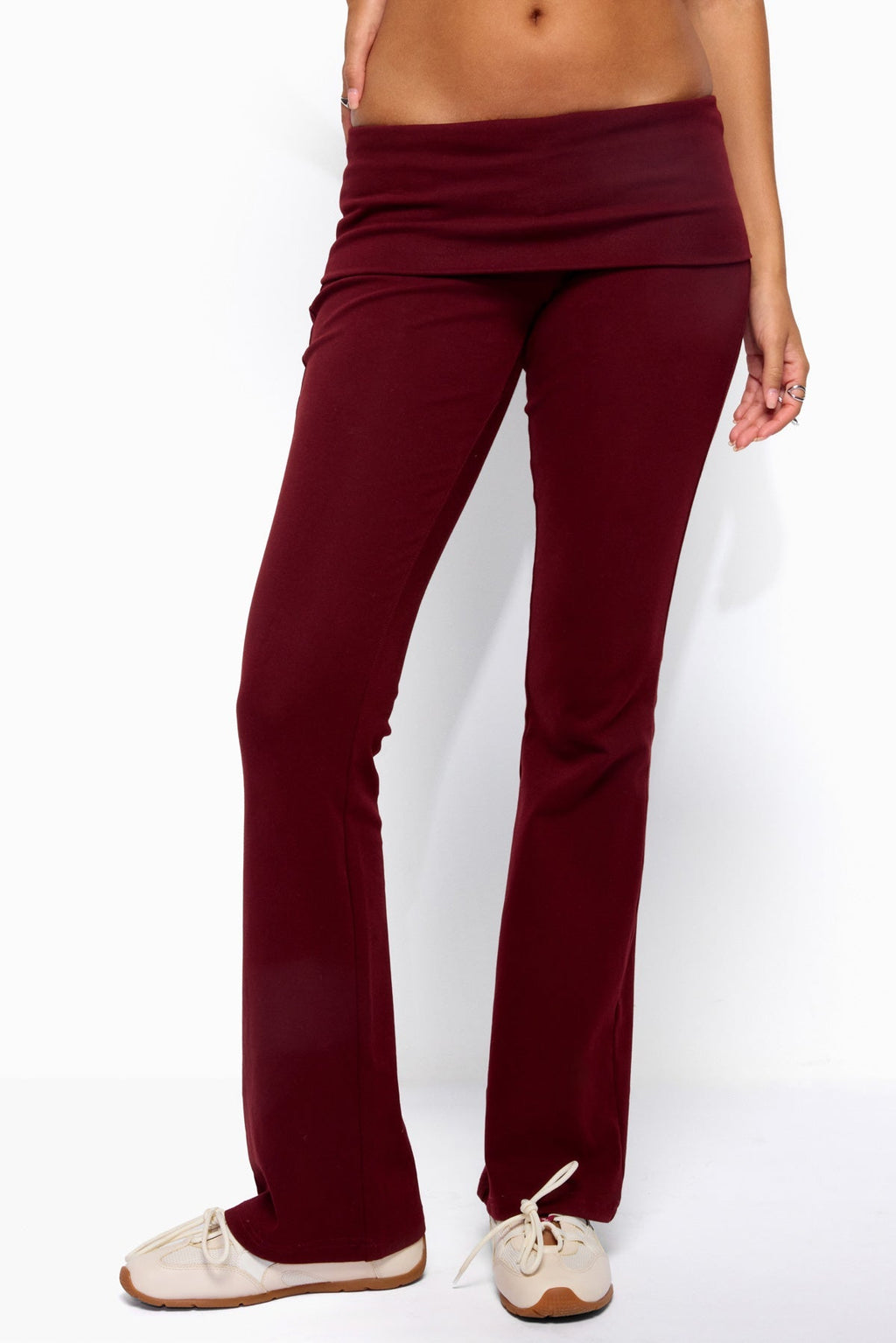Ivanne Foldover Flared Pants