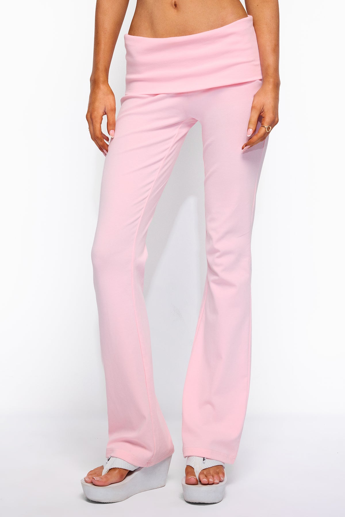 Ivanne Foldover Flared Pants