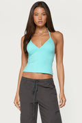 Noriah V Neck Halter Top