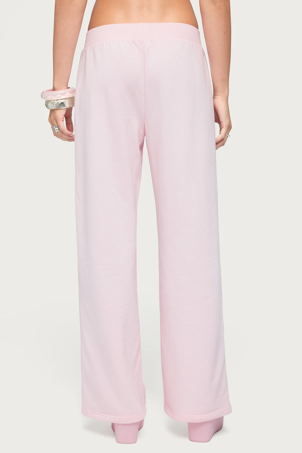 Edikted Studio Rhinestone Sweatpants