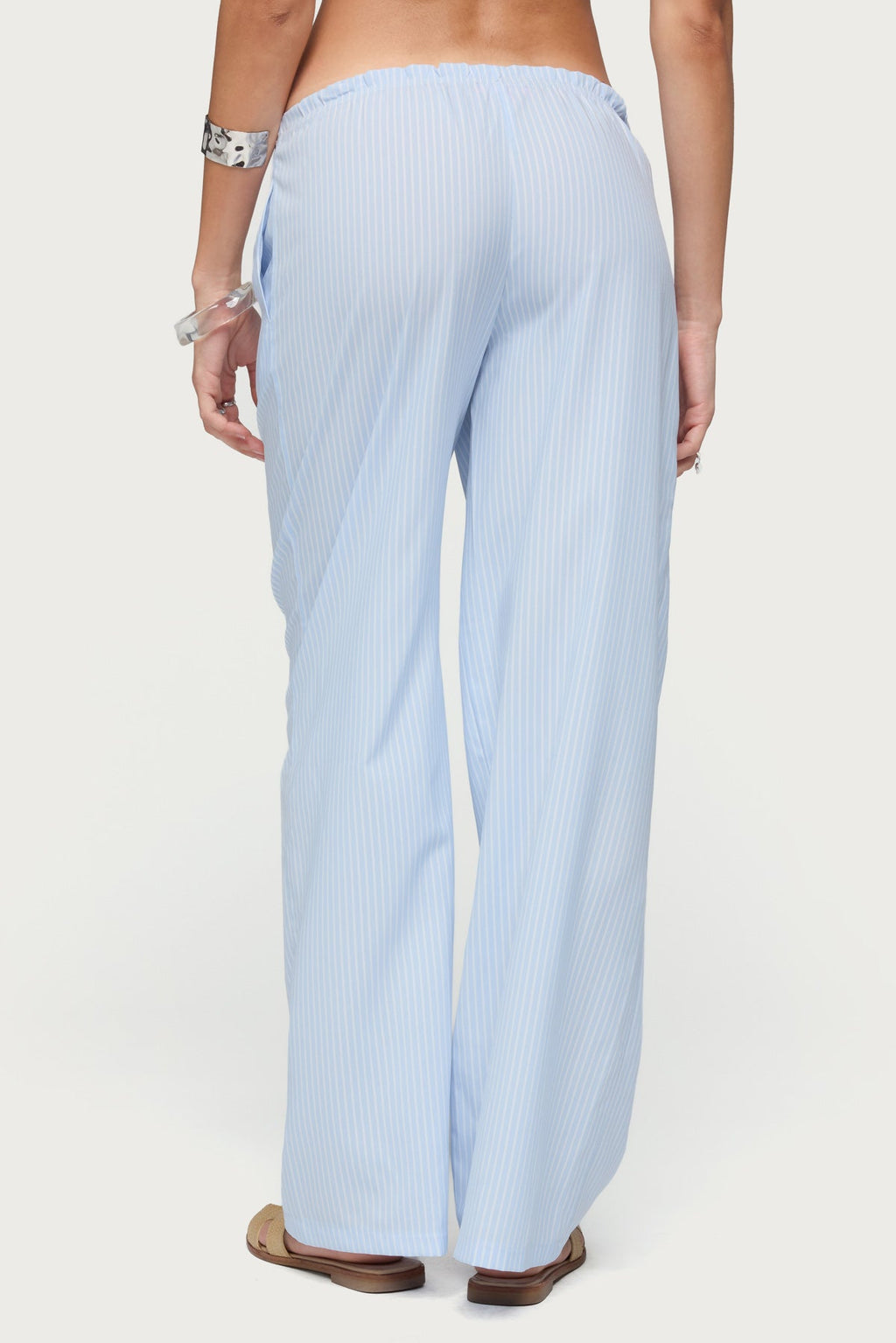Cersei Striped Low Rise Pants
