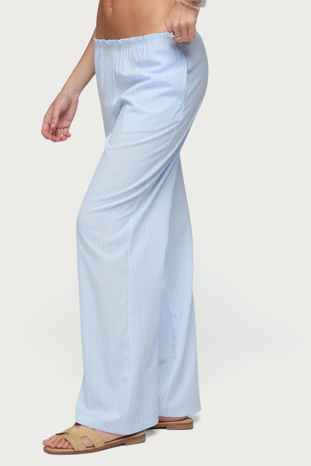 Cersei Striped Low Rise Pants