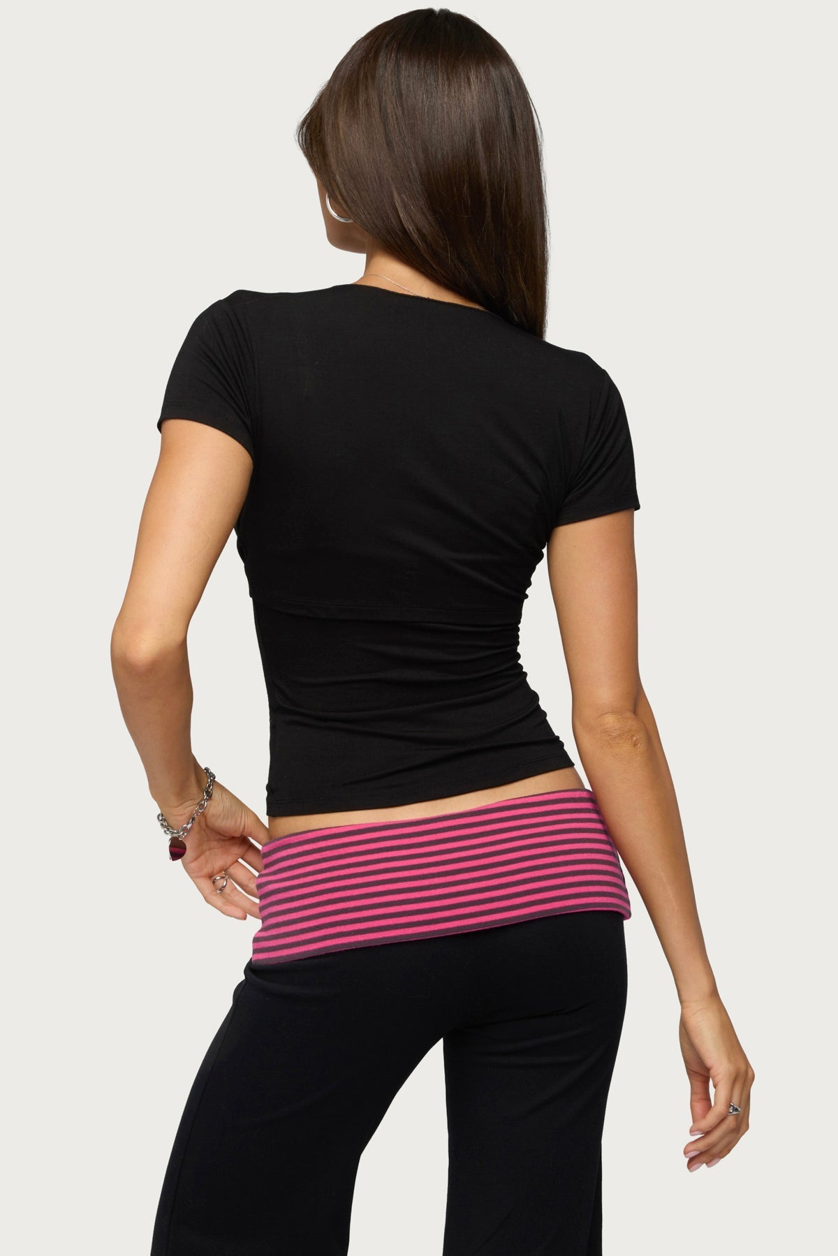 Malka Two Piece Tie Front Top