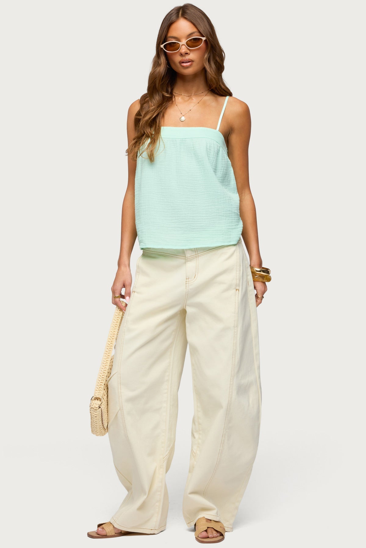 Sapphire Textured Tank Top