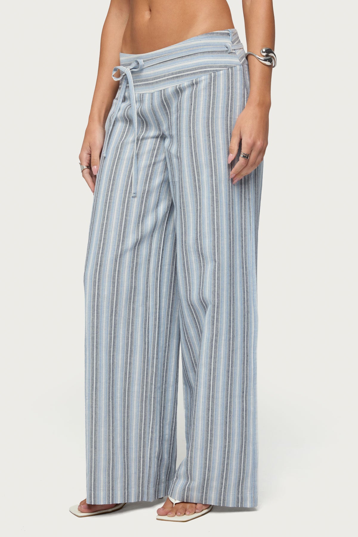 Chera Striped Wide Leg Pants