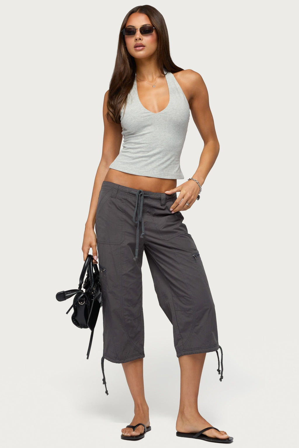 Lilith Cargo Capri Pants