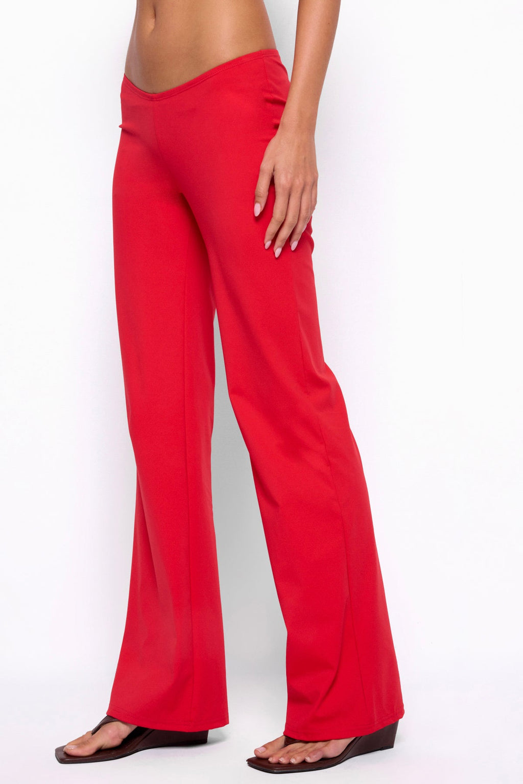 Anika Scooped Straight Leg Pants