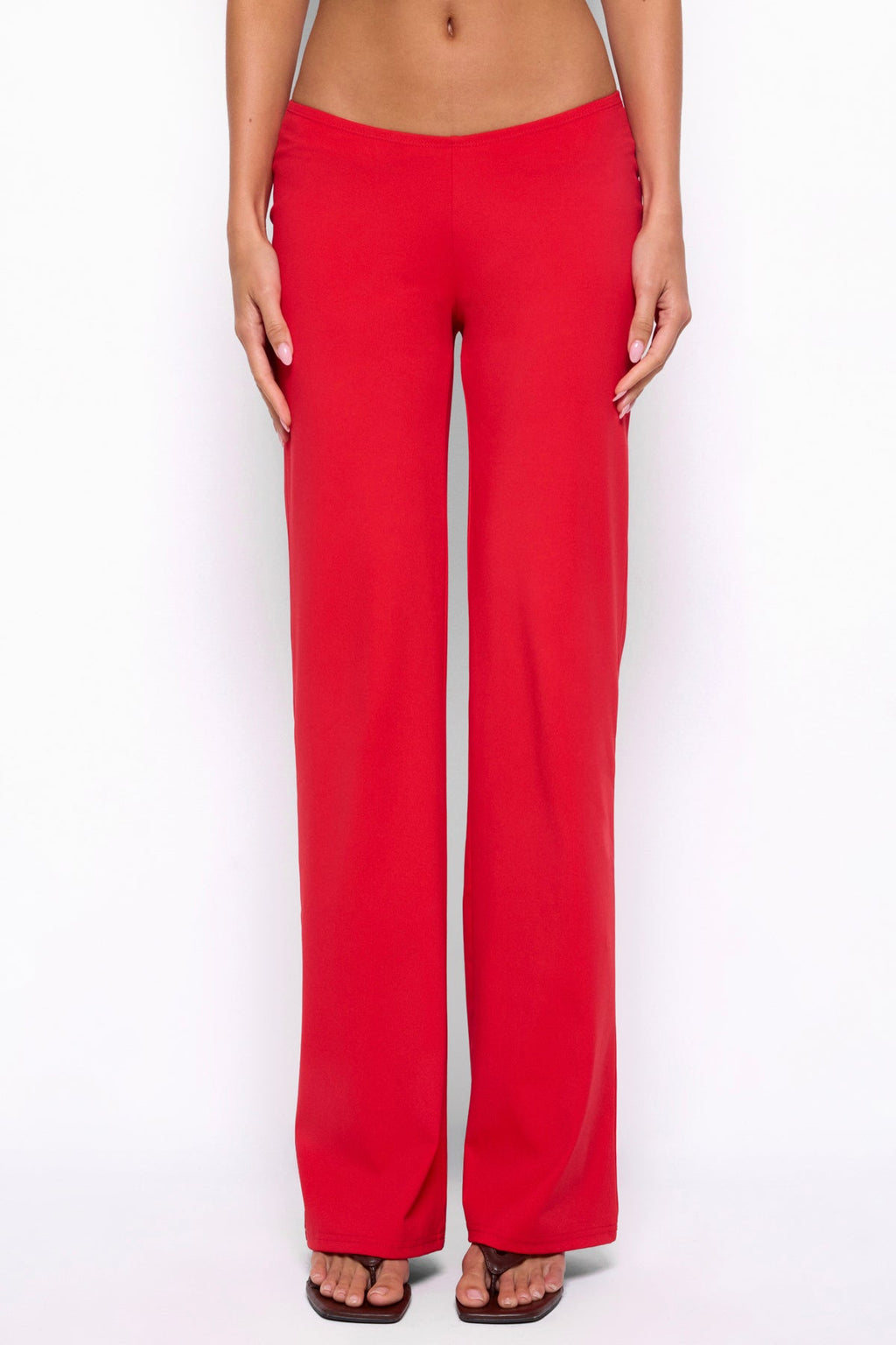 Anika Scooped Straight Leg Pants