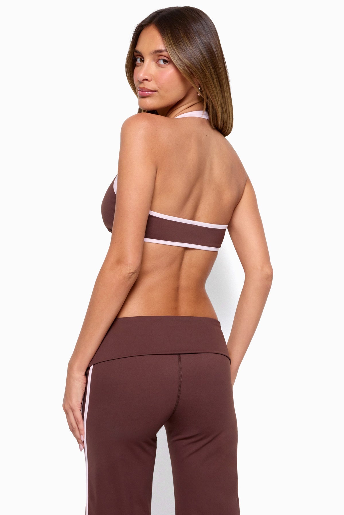 Anica Contrast Scoop Neck Bralette