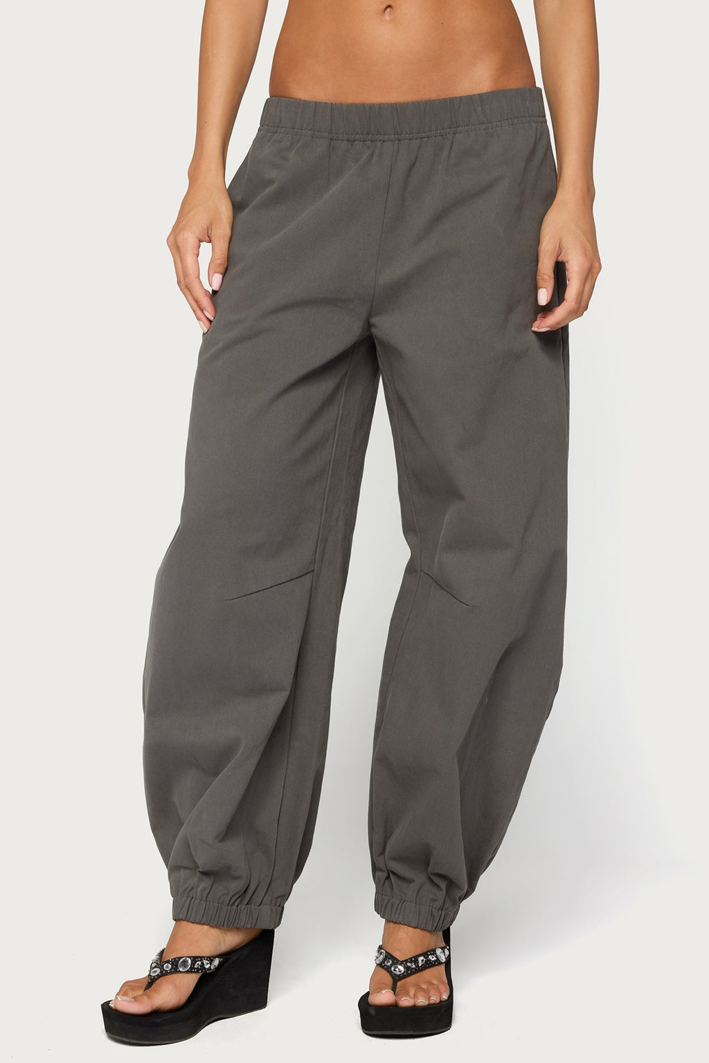 Hayli Cotton Parachute Pants