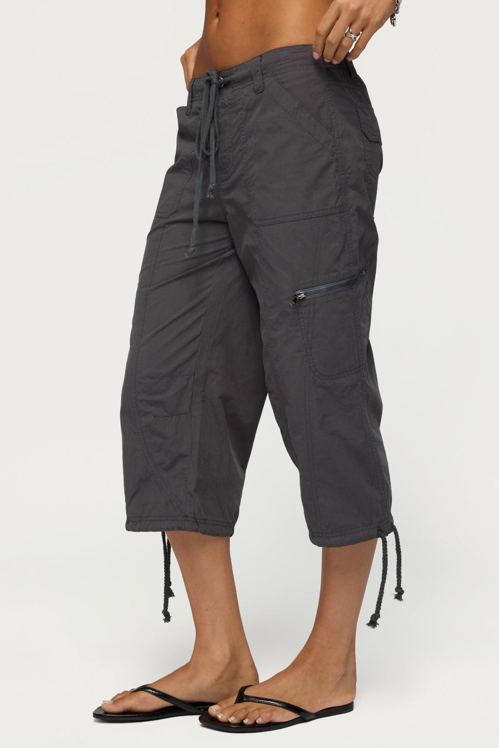 Lilith Cargo Capri Pants