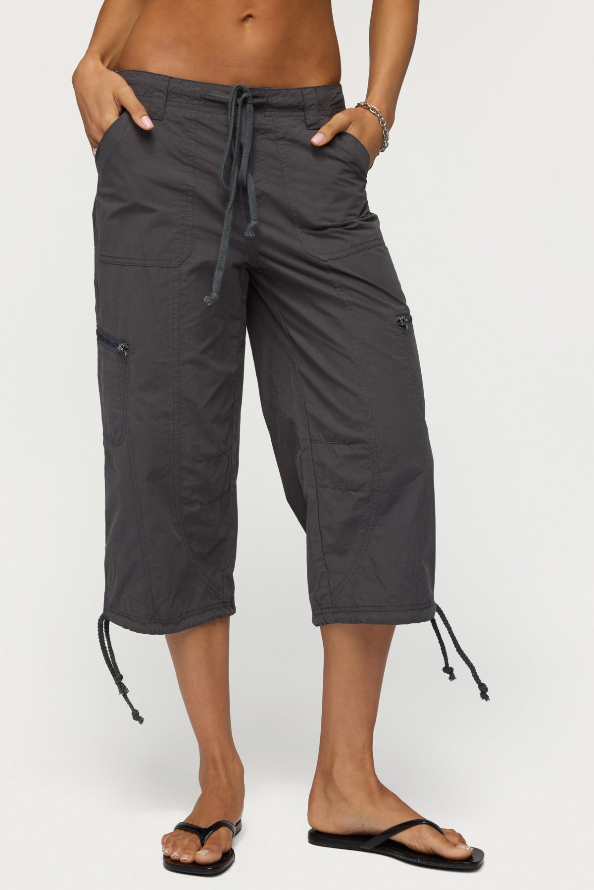 Lilith Cargo Capri Pants
