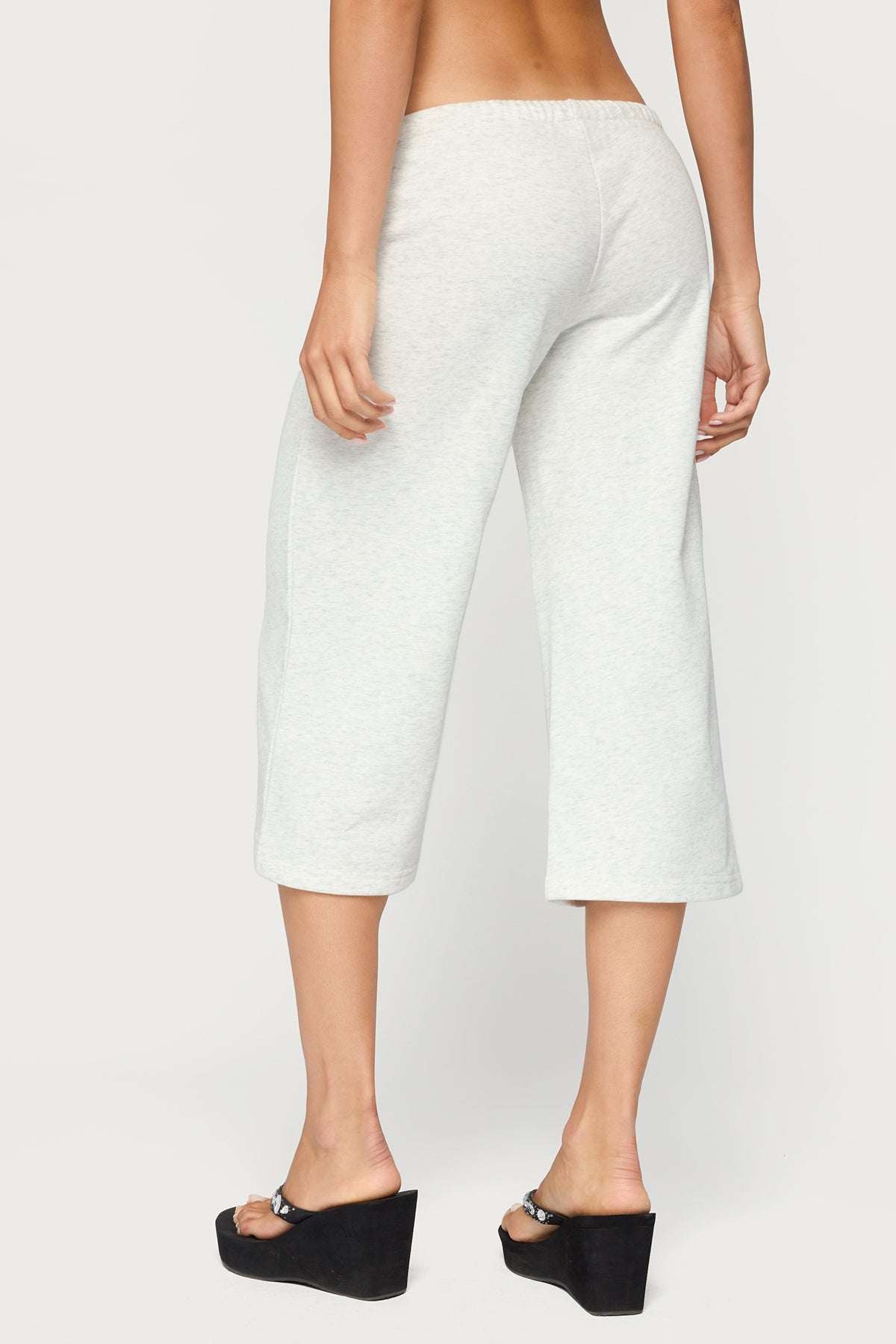 80 Sequin Capri Sweatpants